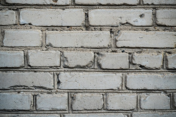 Brick wall texture. Background image of masonry