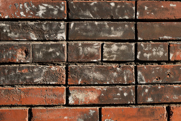 Brick wall texture. Background image of masonry