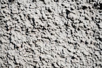 Texture photo of white rough concrete plaster