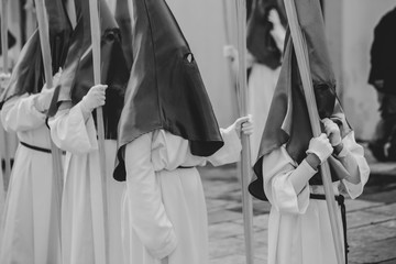Procession. Holy week. Asturias.