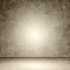 Designed grunge texture. Wall and floor interior background