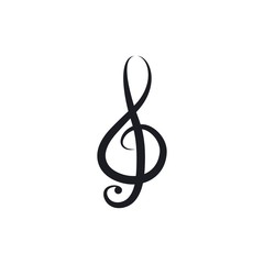Obraz premium Music note icon