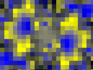 Colorful squares, abstract texture and playful background
