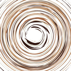 Festive color round line background. Abstract twisted frame linen texture for holiday, postcard, poster, website, carnival, birthday, children's party. Spiral line cover mock-up. Wedding card layout