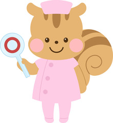 りすのお医者さん10_マル