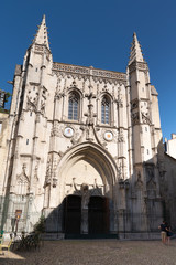 Fototapeta na wymiar Old stone church in the historic part of Avignon city france