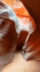 Antelope Canyon - natural rock formation, Page, Arizona.
