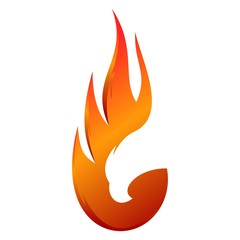 flame eagle logo