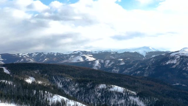 The surroundings of the mountain lake Amut. 2019 year. Shooting from the drone.