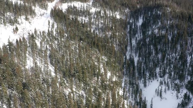 The surroundings of the mountain lake Amut. 2019 year. Shooting from the drone.