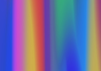 Colorful abstract backdrop for your design. Rainbow spots, trendy festive background.