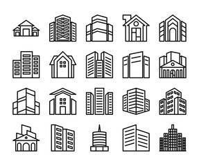 Fototapeta premium Real Estate Icon