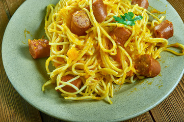 Butternut Squash and Sausage Pasta