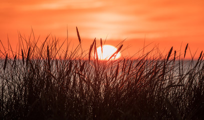 sonnenuntergang am meer