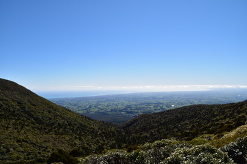 Fototapeta na wymiar The landscape in New Plymouth, North Island, New Zealand