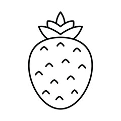 Food line icons