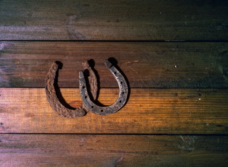 Horse Shoe wooden