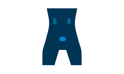 tummy icon vector illustration used for website.