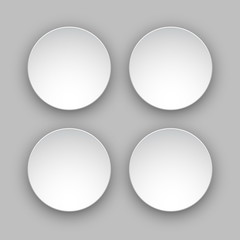 Special Round Offer Isolated on gray background. Vintage Sticker