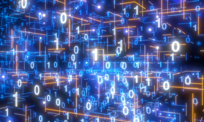 Software, web development, programming concept. Abstract Programming