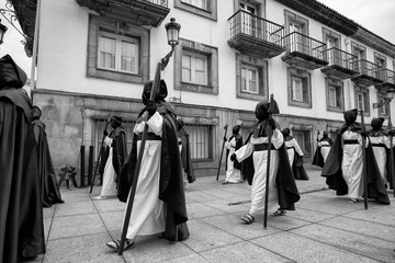 Procession. Holy Week. Asturias.