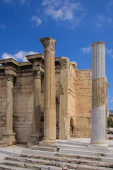 The library of hadrian, Athens - ancient Greece