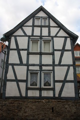 Fachwerkhaus in der Altstadt von Bad Nauheim