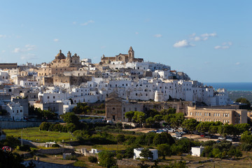 Naklejka premium Ostuni, Brindisi, Italy