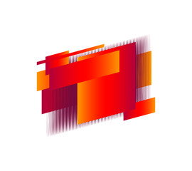 geometric colorful abstract shapes badges background. for banner web, app, poster. Trendy minimal modern design isolated on white background. Abstract geometric shapes, lines and patterns composition.