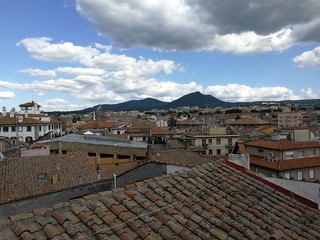 Panorama di Viterbo dai tetti