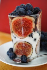 yogurt with fresh berries