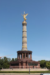 The Victory Column monument in Berlin, Germany