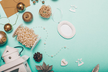 Christmas background. Christmas gift. Background. Decoration. Tools. Box. Present. 