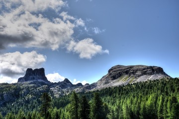 Passo di Falzarego, Falzarego, Falzaregopass, Seilbahn, Lagazuoi-Seilbahn, Tofana, Kapelle, Kirche,...