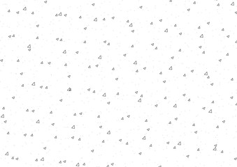 Many dots on a white background