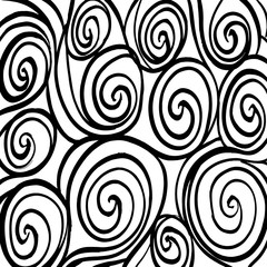 Fototapeta premium Brush texture pattern. Grunge vector.