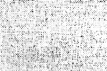 Rich, heavy fabric texture. Vector texture of weaving cloth. Grunge background. Abstract halftone vector illustration. Overlay for interesting effect and depth. Black isolated on white background.