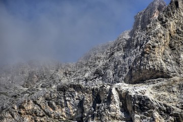 Passo di Falzarego, Falzarego, Falzaregopass, Seilbahn, Lagazuoi-Seilbahn, Tofana, Kapelle, Kirche,...