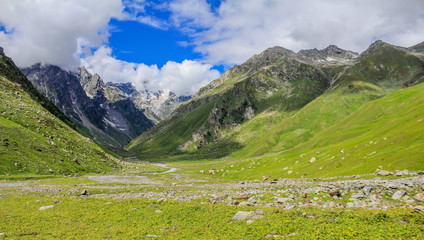 Mountains and the Sky