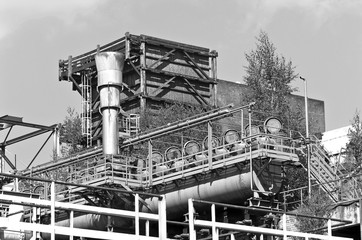 Fototapeta premium Stillgelegtes Industriewerk