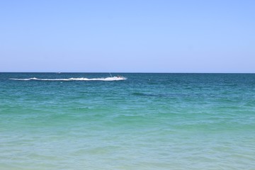 sea and blue sky