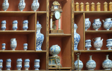 The third oldest pharmacy in the world in Franciscan monastery in Dubrovnik