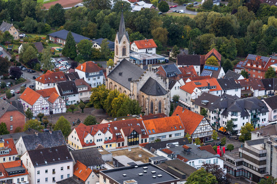 marsberg historic city in the sauerland germany