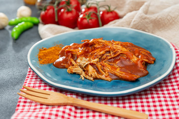 BBQ Pork Pulled appetizer for a cocktail party