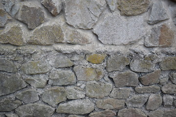Texture. The wall is ancient.Stone