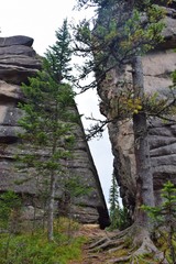 Siberia Sayan.Ergaki.Stone town.