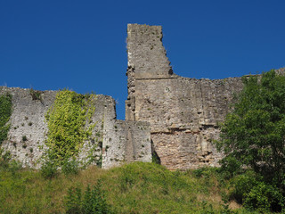 Chepstow Castle ruins in Chepstow