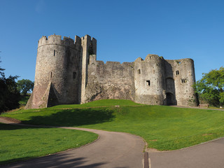 Chepstow Castle ruins in Chepstow