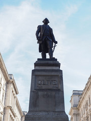 Fototapeta premium Clive of India statue in London