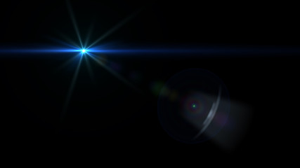 Abstract lights optical lens flares.
